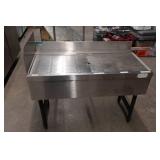 Stainless Steel Underbar Drainboard