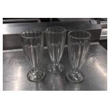 *3* Glass Malt Cups