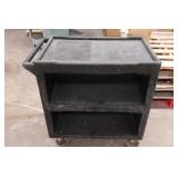 Carlisle Plastic Rolling Cart