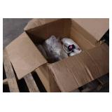 Box of Novelty Kids Cups with Lids and Straws