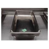 *3* Stainless Steel Pans - 12.75"x21"x4"