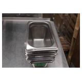 *7* Stainless Steel Pans - 7"X4.25"X3.75"