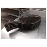 *6* Lodge Fajita Cast Iron Skillet - 10"x7"