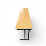 Lot of 5 Portable Folding Tables 72x24x29