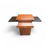 Mobile Podium with Drawers and Keys