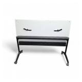 Portable Folding Table on Wheels 60x30x29