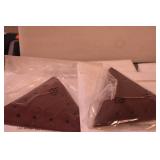 2 packs WEN 6377SP120 Drywall Sander 120-Grit Hook and Loop 11-1/4 Inch Triangle Sandpaper, 10-Pack