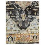 Andorra Oriental Area Rug - 7ft11in x 11ft3in - Polypropylene/Nylon Blend, Machine-Woven