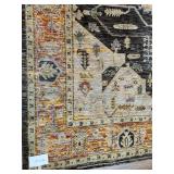Andorra Oriental Area Rug - 7ft11in x 11ft3in - Polypropylene/Nylon Blend, Machine-Woven