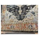 Andorra Oriental Area Rug - 7ft11in x 11ft3in - Polypropylene/Nylon Blend, Machine-Woven