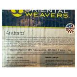 Andorra Oriental Area Rug - 7ft11in x 11ft3in - Polypropylene/Nylon Blend, Machine-Woven