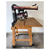 Craftsman Radial Saw 10 in - 2.5 HP - With Stand - 120/240V