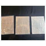 The Sundance Kid, Billy the Kid & Jesse James Replica Wanted Posters (Lot of 3)