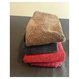 Certified International Tara Reed Ole Relish Tray - 4-Comp Ceramic Tray & Hand Towel Set