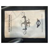 Sky Rider X31-Shockwave Quadrocopter Drone with Wi-Fi Camera