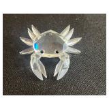 Swarovski Mini Crystal Crab Figurine with Certificate