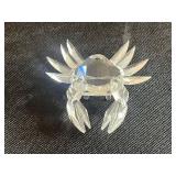 Swarovski Mini Crystal Crab Figurine with Certificate