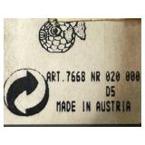 Swarovski Mini Blowfish Crystal Figurines 7644NR20 - Made in Austria - 2-Piece Set