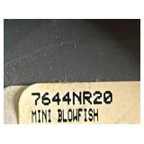 Swarovski Mini Blowfish Crystal Figurines 7644NR20 - Made in Austria - 2-Piece Set