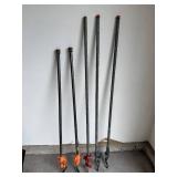 Pipe Clamp Set - 5-Piece Sliding Jaw Clamps