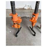 Pipe Clamp Set - 5-Piece Sliding Jaw Clamps