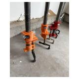 Pipe Clamp Set - 5-Piece Sliding Jaw Clamps