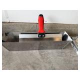 Tile Tools Set - Mud Pan, Floor Squeegee Head, Grout Float & Wood Handle