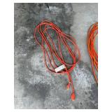 Orange Outdoor Extension Cords - 2-Pack, Heavy-Duty