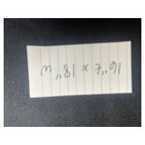 Geometric Patchwork Cube Ottoman - Upholstered Footstool