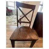 Thomas Cole Travers Mango Trestle Table with Leaves, Emerson Bench & Picardy II Chairs (4) - Retails $1,600