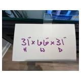 Black Wood Executive Desk with Glass Top, Dual Pedestals, 6 Drawers