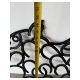 UNIQUE Horseshoe Horse Head Wall Sculpture - Hand-Curved, 30 in Tall x 60 in Long