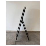 Black Arched-Top Full-Length Floor Mirror - 60 in Tall