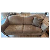 BAUHAUS U.S.A. Inc Olive Green Upholstered Two-Seater Sofa