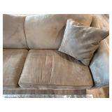 BAUHAUS U.S.A. Inc Olive Green Upholstered Two-Seater Sofa