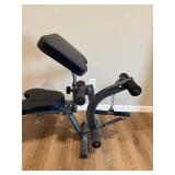 NeptuneGym Adjustable Multi-Function Bench & Leg Extension