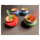 Pilgrim Glass Unicorn Figurine, Cathedral Plastic Window Pendants, Cartoon Bowls & Spoons