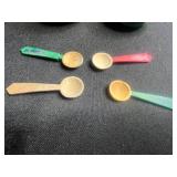 Pilgrim Glass Unicorn Figurine, Cathedral Plastic Window Pendants, Cartoon Bowls & Spoons