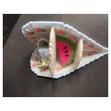 Pilgrim Glass Unicorn Figurine, Cathedral Plastic Window Pendants, Cartoon Bowls & Spoons