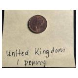 World Coins Lot - West Germany 1 Pfennig, 5 Pfennig, 10 Pfennig; Sweden 1 ÖRE