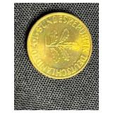 World Coins Lot - West Germany 1 Pfennig, 5 Pfennig, 10 Pfennig; Sweden 1 ÖRE