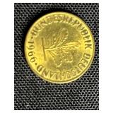 World Coins Lot - West Germany 1 Pfennig, 5 Pfennig, 10 Pfennig; Sweden 1 ÖRE