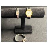 Tissot Seastar Swiss Vintage Wristwatch - Timex & Image Watches California Floral Dial (Lot of 3)