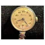 Hudson Swiss Round Dial Watch & Hamilton Rectangular Bracelet Watch - Vintage Two-Watch Lot