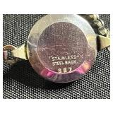 Hudson Swiss Round Dial Watch & Hamilton Rectangular Bracelet Watch - Vintage Two-Watch Lot