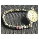 Hudson Swiss Round Dial Watch & Hamilton Rectangular Bracelet Watch - Vintage Two-Watch Lot