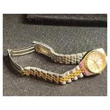 Two Vintage Quartz Watches - Tissot Dress Watch & Pulsar Day-Date