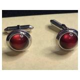 Vintage Jewelry - 12K GF Earrings, ASE Civil Engineers Pin, Hard Rock Cafe Lake Tahoe Pin, Krementz Cufflinks