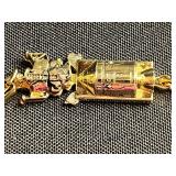 Vintage Jewelry - 12K GF Earrings, ASE Civil Engineers Pin, Hard Rock Cafe Lake Tahoe Pin, Krementz Cufflinks