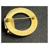 Vintage Jewelry - 12K GF Earrings, ASE Civil Engineers Pin, Hard Rock Cafe Lake Tahoe Pin, Krementz Cufflinks